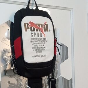 Puma Black and White Men's Sling Bag